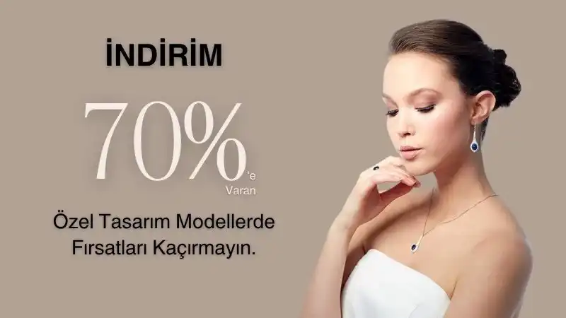 Gmüş Takılarda İndirim Banner