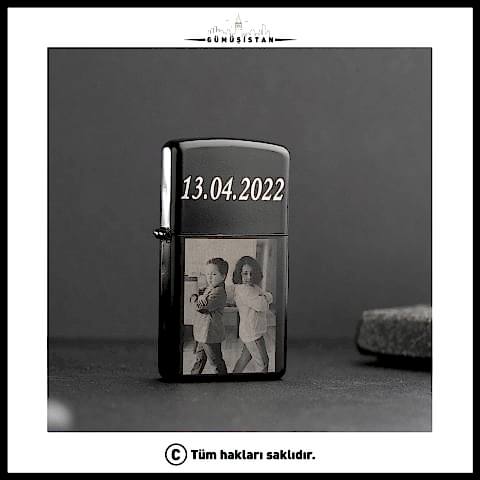 Kişiye Özel Fotoğraf Detaylı Çakmak