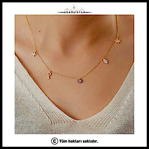 925 Ayar Gümüş Şans Kolyesi