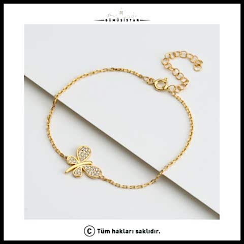 925 Ayar Gümüş Yusufçuk Bileklik