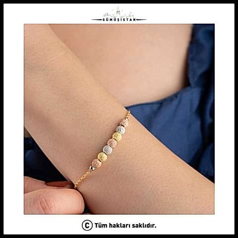 925 Ayar Gümüş Simli Dorika Bileklik