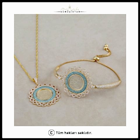 925 Ayar Gümüş Mineli İsimli Sonsuzluk Takı Seti