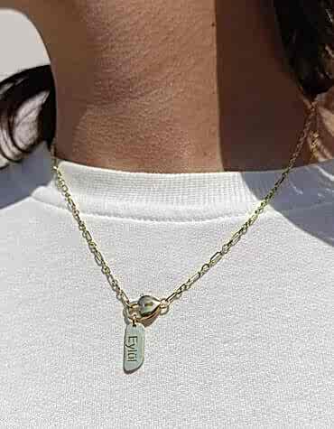 Kalp Kilitli Plaka Harf & İsim Kolye - 925 Ayar Gümüş