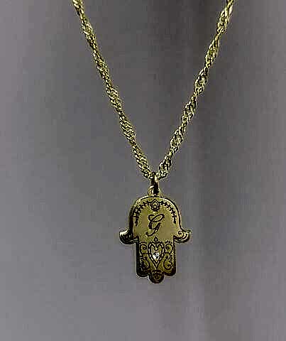 Harfli Fatma Ana Kolye - 925 Ayar Gümüş