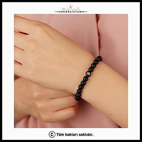 Kişiye Özel Harfli Bileklik ( 1 adet )
