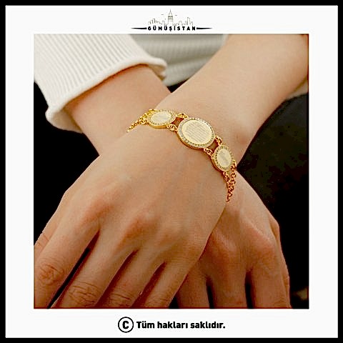 925 Ayar Gümüş Üçlü İsimli Dualı Bileklik