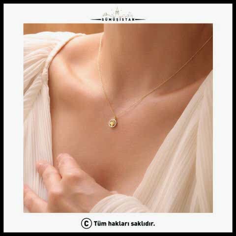 925 Ayar Gümüş Patili Kolye