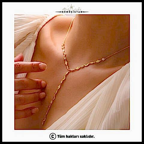 925 Ayar Gümüş Şans Figürlü Y Kolye