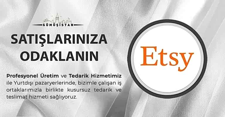 Etsy Gümüş Tedarikçisi
